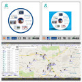 Plataforma de software de seguimiento GPS con servicio gratuito de mantenimiento GS102